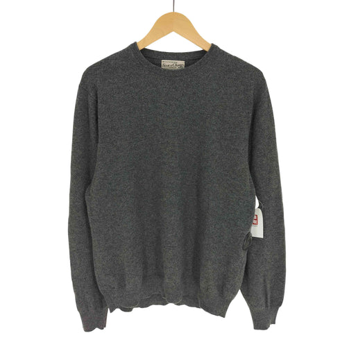 コモリ COMOLI  SCOTT&CHARTERS  22AW 別注 カシミヤ クルーネックニット メンズ  44